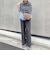 ウォッシャブルカルゼイージーワイドパンツ