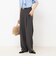 ウォッシャブルカルゼイージーワイドパンツ