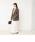 【CLASSY.お仕事名品大賞 『ジャケット賞』受賞！】《セットアップ対応》ウォッシャブルドライシャークサイドスリットジャケット