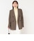 【CLASSY.お仕事名品大賞 『ジャケット賞』受賞！】《セットアップ対応》ウォッシャブルドライシャークサイドスリットジャケット