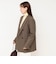【CLASSY.お仕事名品大賞 『ジャケット賞』受賞！】《セットアップ対応》ウォッシャブルドライシャークサイドスリットジャケット
