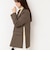 【CLASSY.お仕事名品大賞 『ジャケット賞』受賞！】《セットアップ対応》ウォッシャブルドライシャークサイドスリットジャケット