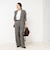 【CLASSY.お仕事名品大賞 『ジャケット賞』受賞！】《セットアップ対応》ウォッシャブルドライシャークサイドスリットジャケット