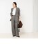 【CLASSY.お仕事名品大賞 『ジャケット賞』受賞！】《セットアップ対応》ウォッシャブルドライシャークサイドスリットジャケット