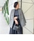 【CLASSY.お仕事名品大賞 『ジャケット賞』受賞！】《セットアップ対応》ウォッシャブルドライシャークサイドスリットジャケット