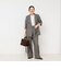 【CLASSY.お仕事名品大賞 『ジャケット賞』受賞！】《セットアップ対応》ウォッシャブルドライシャークサイドスリットジャケット