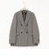 【CLASSY.お仕事名品大賞 『ジャケット賞』受賞！】《セットアップ対応》ウォッシャブルドライシャークサイドスリットジャケット