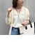 【 SHOP PRESS二見別注カラー】レイヤードピース付きVネックプルオーバー