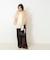 【 SHOP PRESS二見別注カラー】レイヤードピース付きVネックプルオーバー