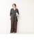 【 SHOP PRESS二見別注カラー】レイヤードピース付きVネックプルオーバー