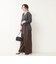 【 SHOP PRESS二見別注カラー】レイヤードピース付きVネックプルオーバー