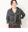 【 SHOP PRESS二見別注カラー】レイヤードピース付きVネックプルオーバー
