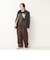 【 SHOP PRESS二見別注カラー】レイヤードピース付きVネックプルオーバー
