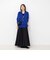 カシミヤファー加工Vネックカーディガン