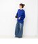 カシミヤファー加工クルーネックプルオーバー ミニストール付き