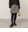 【MAQWEL/マクウェル】ウォッシャブルダンボールミニスカート