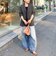 【PR阿部☆別注】《抗ピリング/ストレッチ》ウォッシャブルダブルクロスオーバージャケット