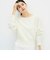 【BECシリーズ】カシミヤ混紡毛ショート丈プルオーバー