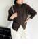 【BECシリーズ】カシミヤ混紡毛ジップアップカーディガン