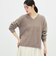 【新色追加】《手洗い可能》ヘアリーVネックプルオーバー