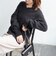 【新色追加】《手洗い可能》ヘアリーVネックプルオーバー