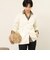 【WEB限定】《手洗い可能》総針ビックVネックカーディガン