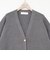 【WEB限定】《手洗い可能》総針ビックVネックカーディガン