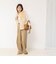 ウォッシャブルアシンメトリー2WAYボーダーロンT