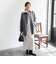 ウォッシャブルレーススカーフ付きサテンロングスカート