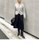 【TORRAZZO DONNA】【林(mayumi_nol)別注】ビジューカーディガン