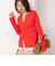 【TORRAZZO DONNA/トラッゾドンナ】Layered V-Neck Top