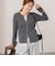 【TORRAZZO DONNA/トラッゾドンナ】Layered V-Neck Top