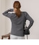 【TORRAZZO DONNA/トラッゾドンナ】Layered V-Neck Top