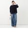 《手洗い可能》ウォッシャブルヘアリーボートネックプルオーバー