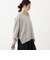 《手洗い可能》ウォッシャブルヘアリーボートネックプルオーバー