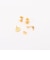 【GIRLS CREW/ガールズクルー】Lunch Is On Us Stud Set-P