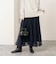 【WEB＆一部店舗限定カラー】ウォッシャブル総レースマチスカート