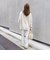 《防シワ》ウォッシャブルウールライクセミワイドパンツ