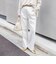 《防シワ》ウォッシャブルウールライクセミワイドパンツ