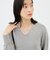 【WEB限定】《手洗い可能》片衿パール総針コクーンワンピース