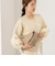 【TORRAZZO DONNA/トラッゾドンナ】2WAY Rabbit Fur knit Top