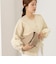 【TORRAZZO DONNA/トラッゾドンナ】2WAY Rabbit Fur knit Top