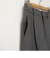 《セットアップ対応》ウォッシャブルウールライク1タックテーパードパンツ
