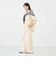 【WEB＆一部店舗限定カラー】ウォッシャブルサテンカットジャガードドットパンツ