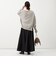 《UVカット、速乾性、接触冷感》ウォッシャブルヴィンテージタフタマチ入りマキシスカート