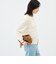 《アンサンブル対応》《手洗い可能》天竺胸ポケットクルーネックカーディガン