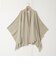 【WALANCE/ワランス】merino wool poncho stole