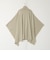 【WALANCE/ワランス】merino wool poncho stole