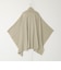 【WALANCE/ワランス】merino wool poncho stole