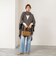 【WALANCE/ワランス】merino wool poncho stole